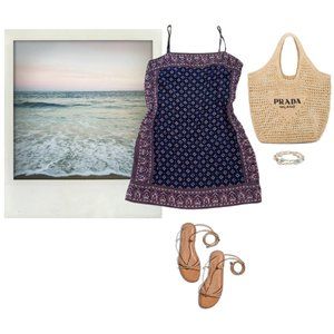 Joie | Silk bandana print dress